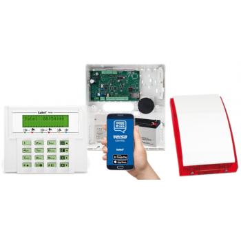 SYSTEM ALARMOWY SATEL VERSA IP VERSA-LCD-GR 7Ah AWT150 + SYRENA SP-4001R
